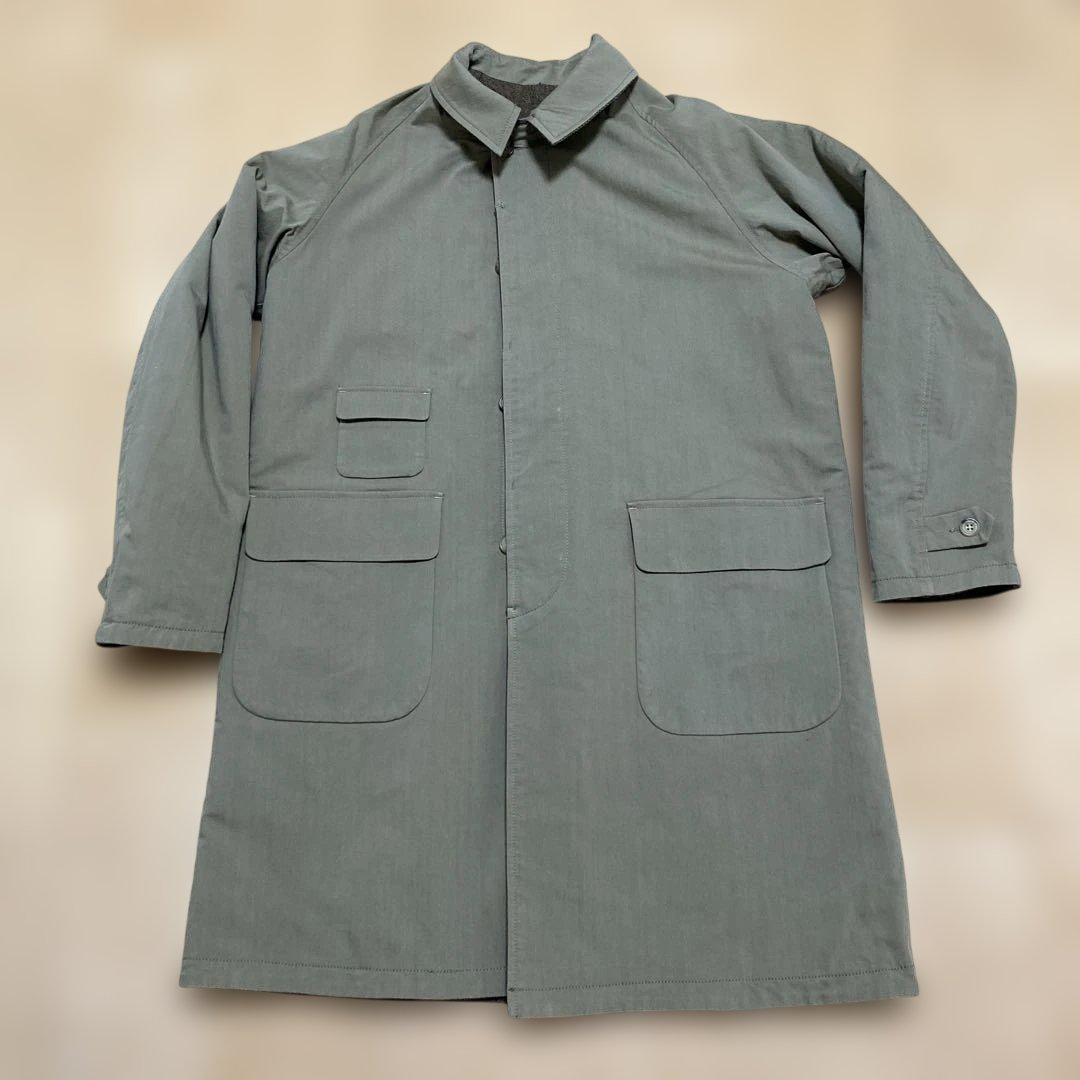 激レア美品！ BEAMS ステンカラーコート リバーシブル ウール 小松 M