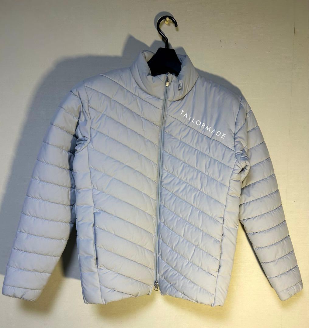 ★美品★ TAYLORMADE グレー キルティング　ダウンジャケット　ゴルフM