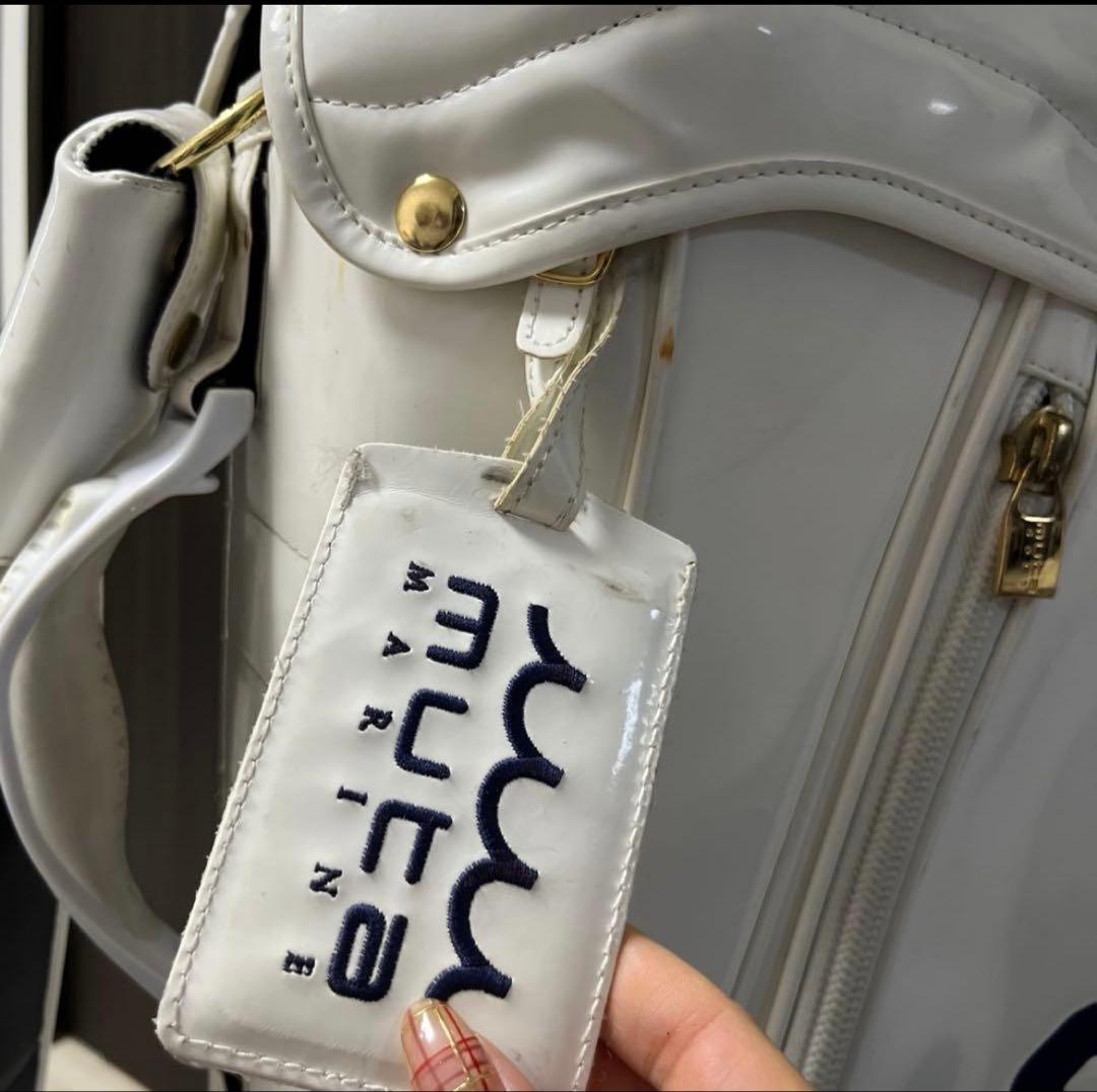 muta ゴルフバッグ 8 ホワイト