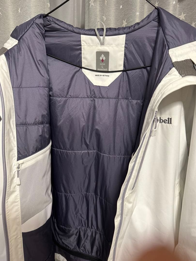 美品！モンベル/US パウダーグライド パーカ Women's/L