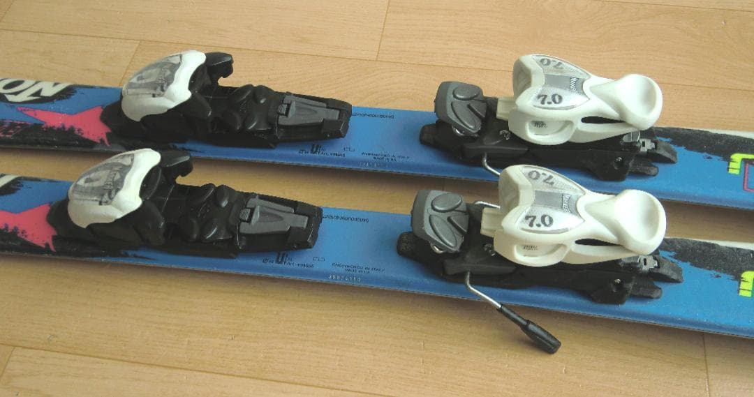 □送料無料□ノルディカ＋Hart□子供用スキーセット□板120靴22□WAX済