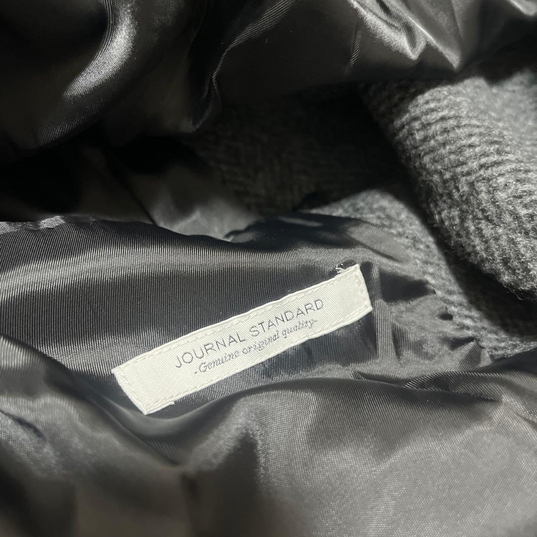 ikety様専用 ウール アルパカ混 ヘリンボーン ダブルコート - メルカリ