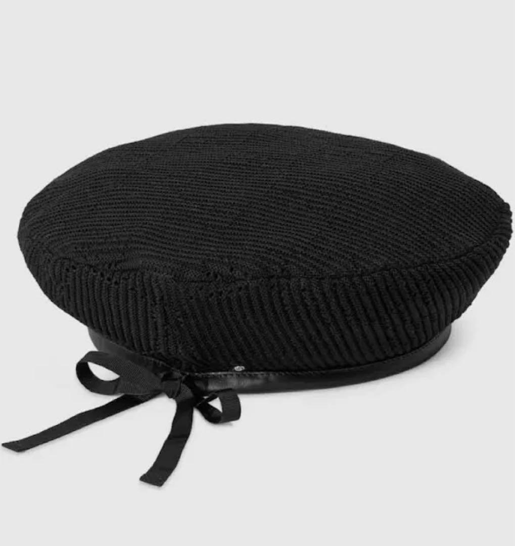 GUCCI 超レア物！クロシェットベレー　保存袋付き