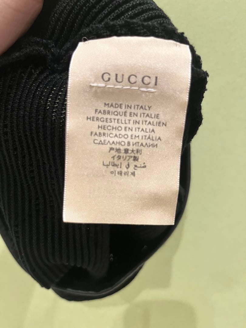 GUCCI 超レア物！クロシェットベレー　保存袋付き