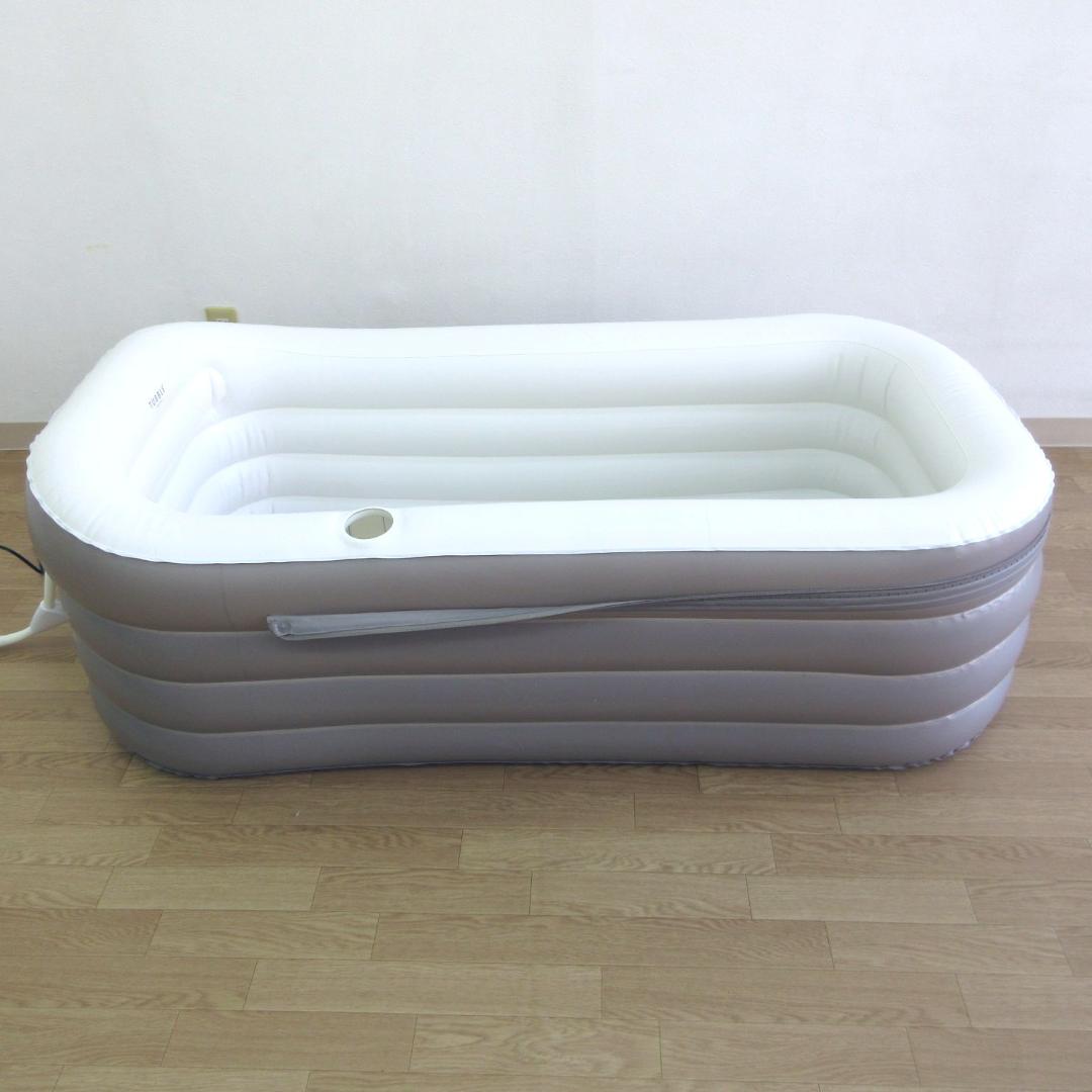 Tubble ロワイヤル バスタブ 簡易 お風呂 電動ポンプ付ビニール浴槽プール