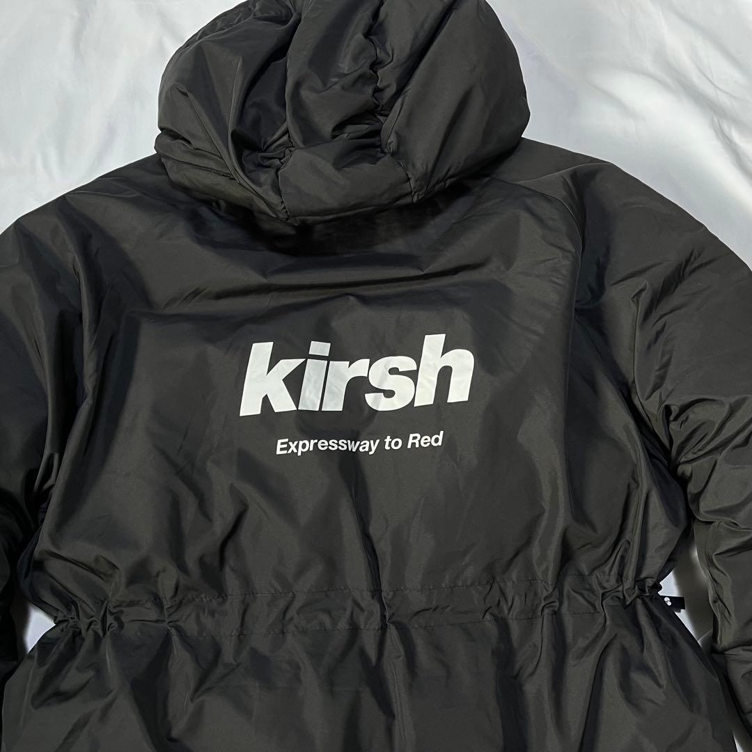 【極美品】KIRSH キルシー ロングコート ペディン ブラック ダウンコート