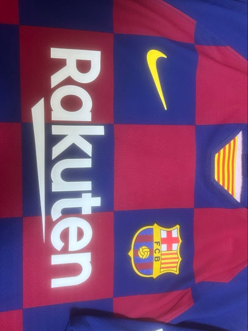 【メッシ着用サイズ】19-20 バルセロナ メッシ　オーセンティックユニフォーム