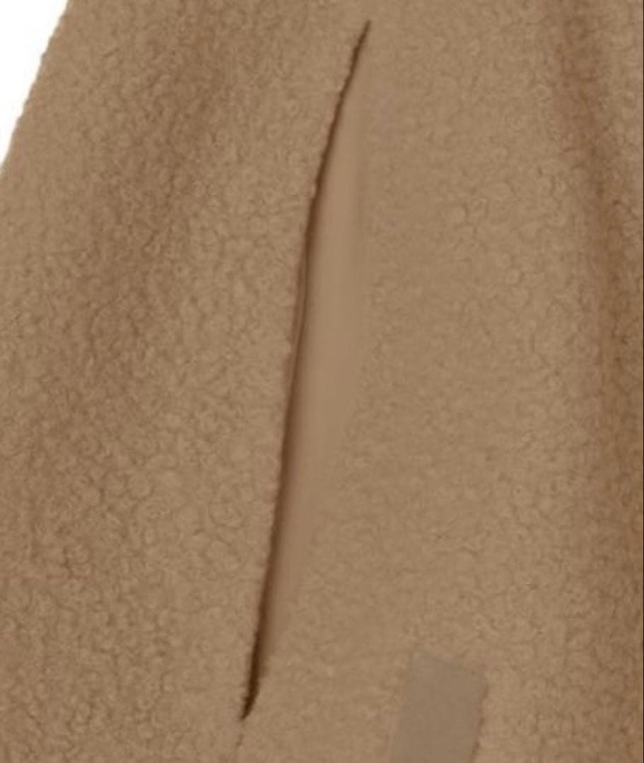 JENNEプードルケープコートMベージュ