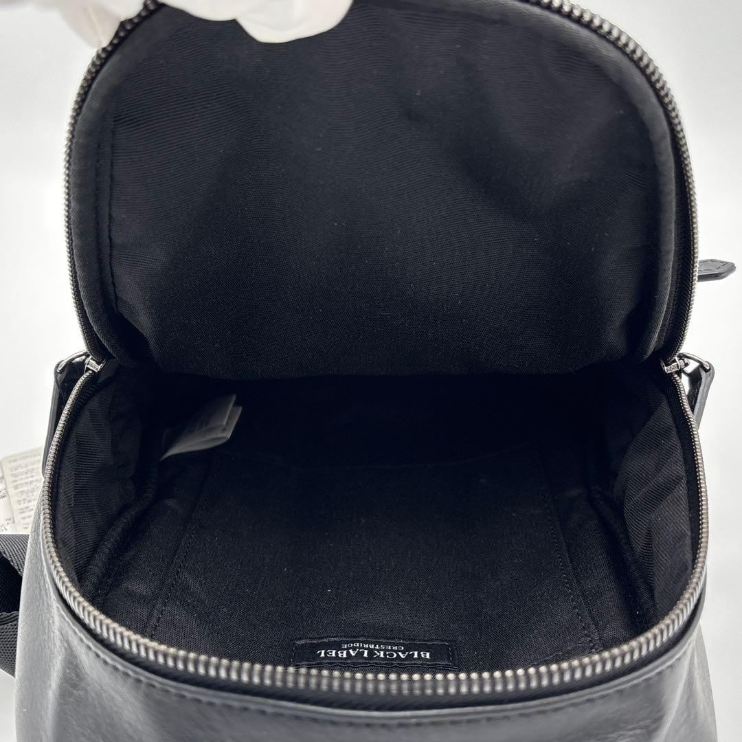 【極美品】ブラックレーベルクレストブリッジ ボディバッグ 斜め掛け チェック柄