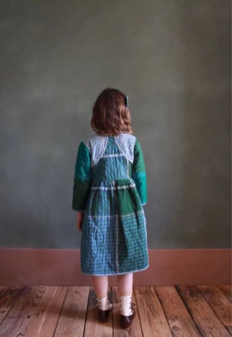 Bonjour diary QUILTED COAT DRESS Vichy