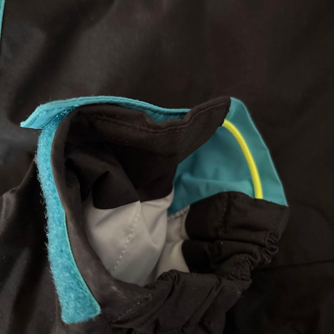 （専用）DESCENTE スキーウェア(子ども用) フード付き 青　調整可能