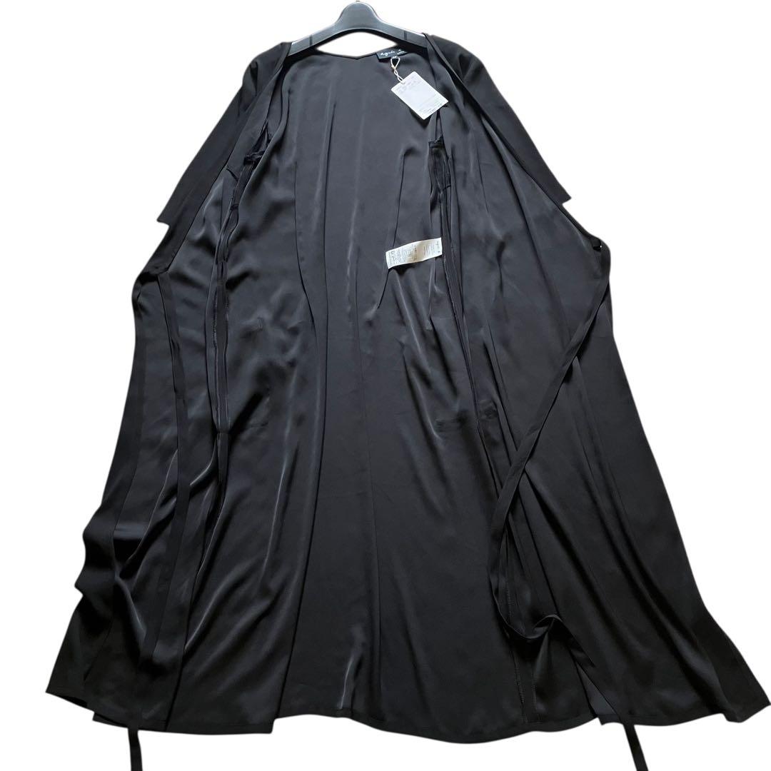 新品◇2024SS◇アニエスベー カシュクール ローブドレス ワンピース 38