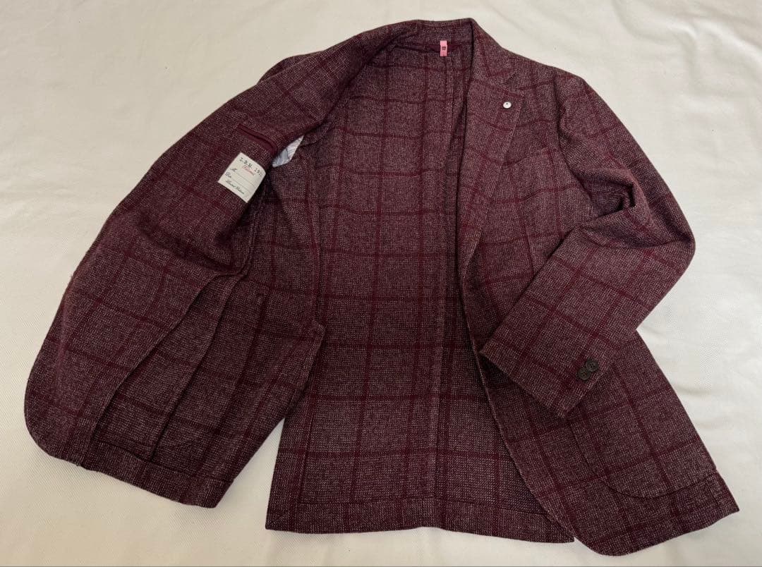 ◆イタリア製【46】L.B.M.1911◆美品！秋冬物『２Ｂ・ジャケット』◆