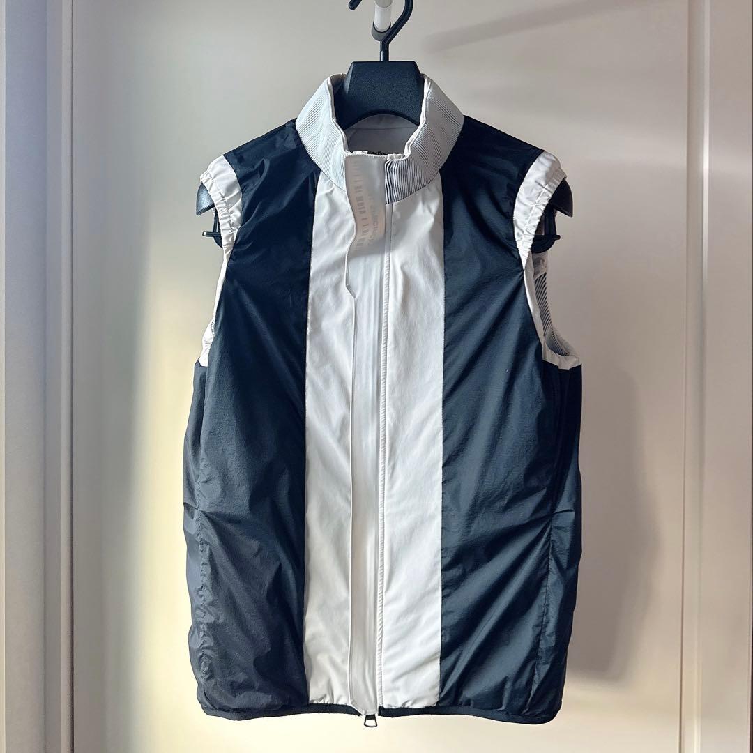 美品 ★ MARK&LONA ダウンベスト フェザー マーク&ロナ 正規品 白