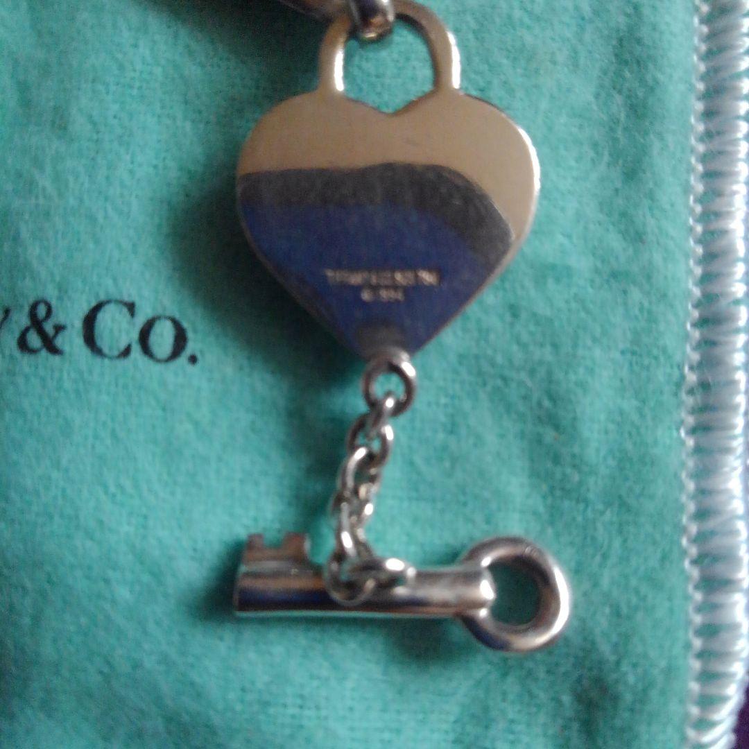 美品 Tiffany & Co. ハート型ロックブレスレット 68g