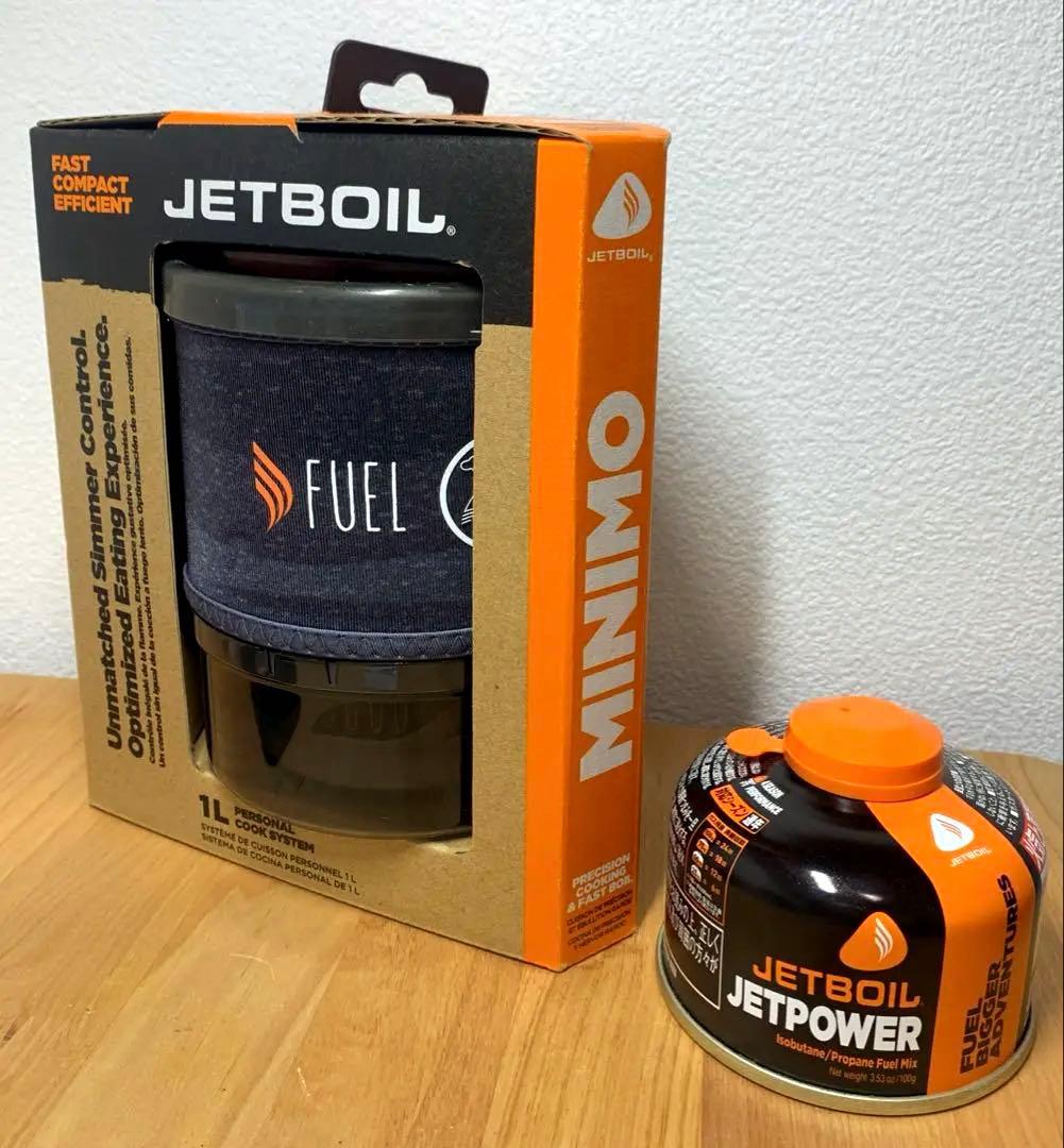 JETBOIL MINIMO 1L シングルバーナー レシピ本付き
