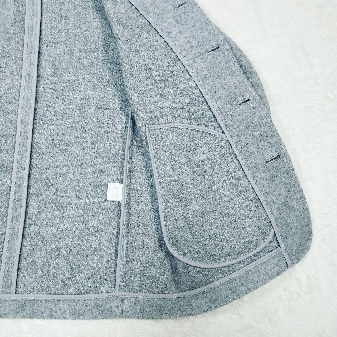 良品☆42サイズ】ダントン DANTON ウールモッサ ライトグレー