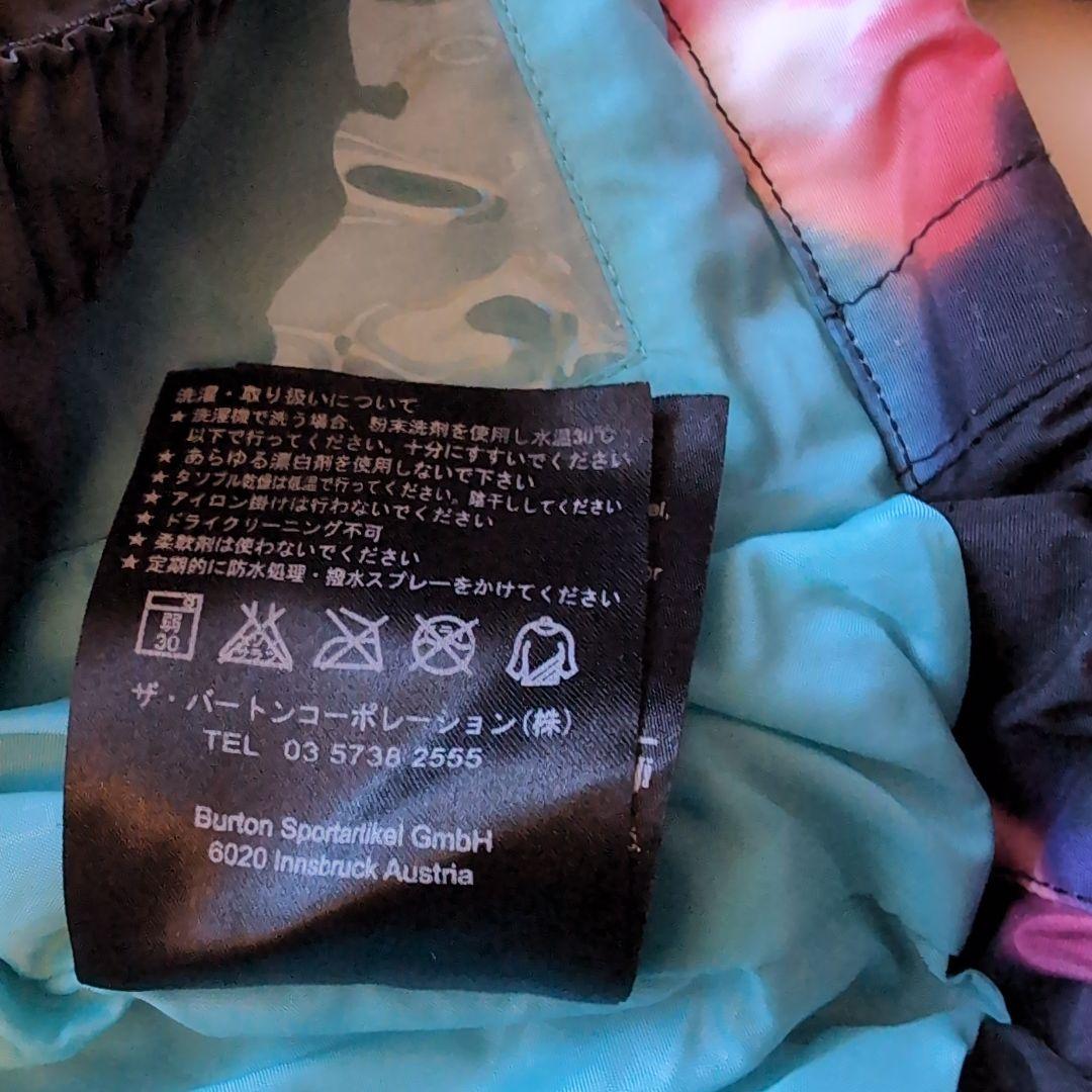 BURTON スノーボードウエア サイズM ネオンカラー