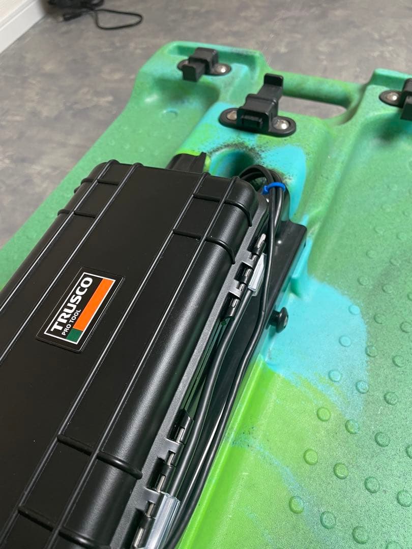 足漕ぎsup 釣り ガーミン魚探付き