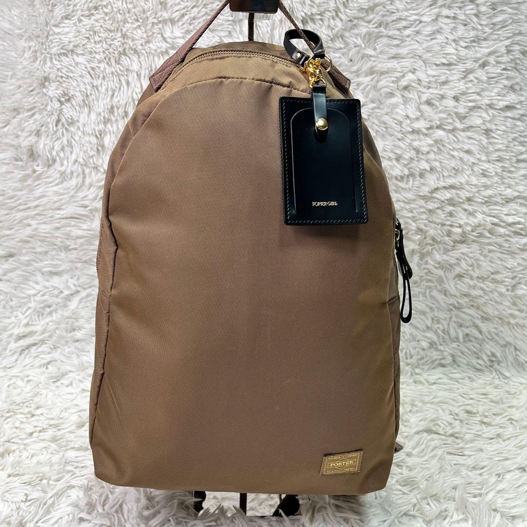 ポーターガール✨シア　デイパック　S リュック　バックパック　オーク