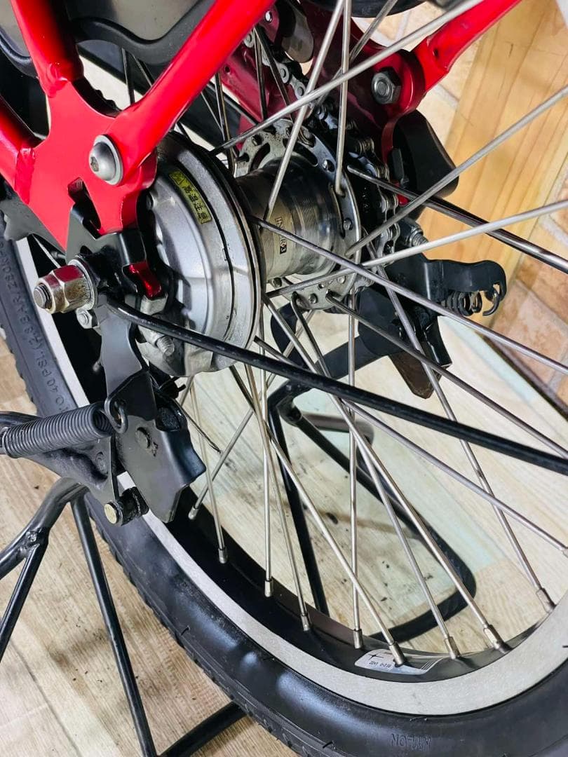 No１モデル レッド系 ヤマハ　子供乗せ電動アシスト自転車 H2860