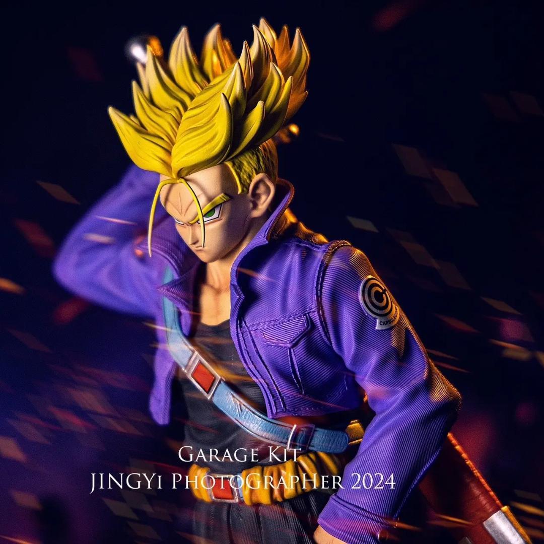 ドラゴンボール 超サイヤ人 未来トランクス フィギュア ガレージキット
