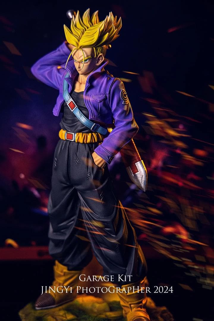 ドラゴンボール 超サイヤ人 未来トランクス フィギュア ガレージキット