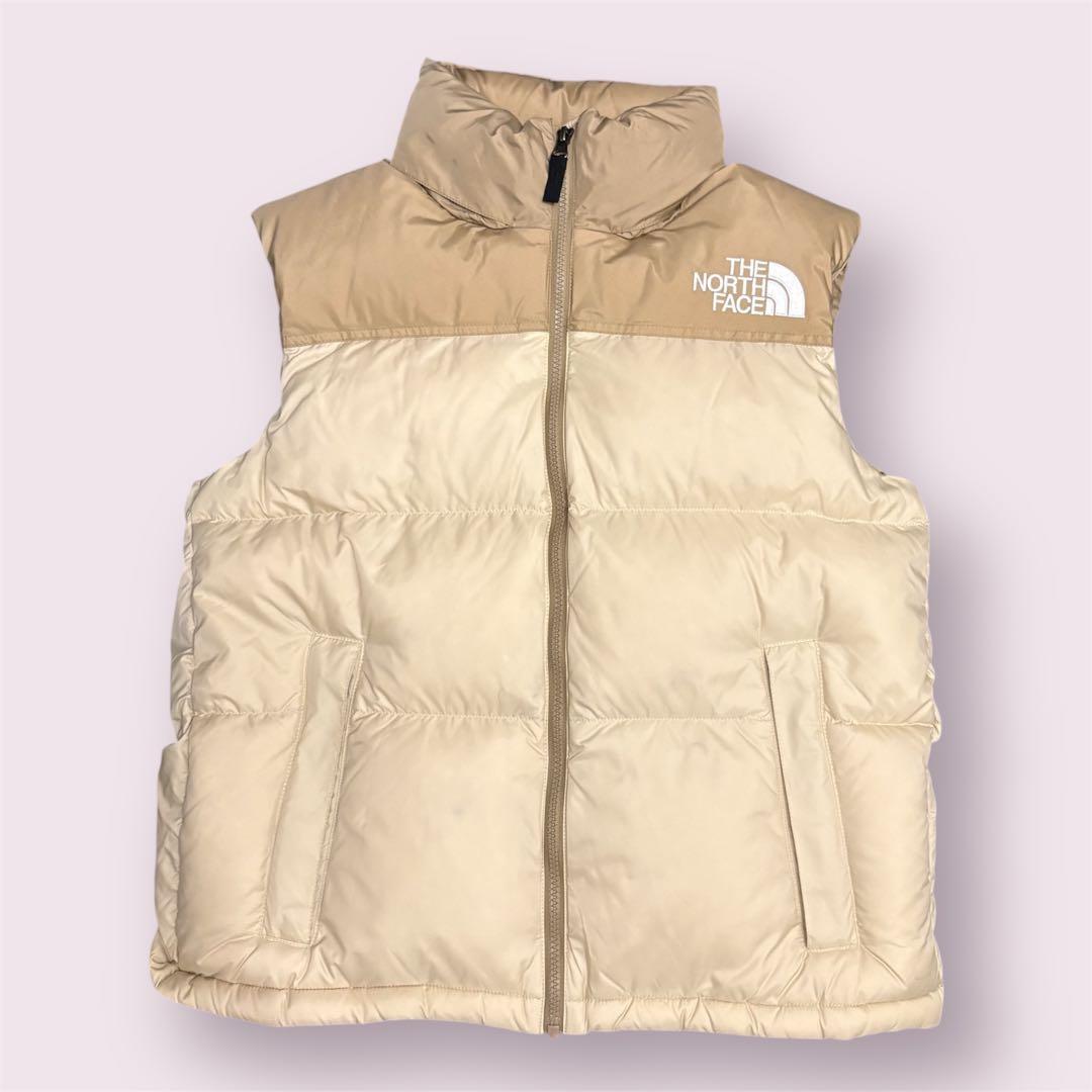 ノースフェイス NDW92233 ヌプシ ダウン ベストメン ズ XL ベージュ