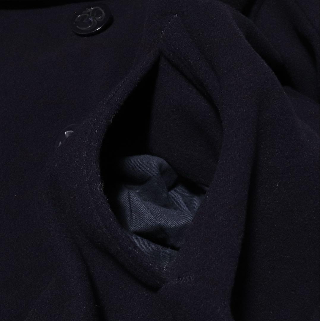 90s★HYSTERIC GLAMOUR★ॐ Pコート★Y2K★99AW★紺色