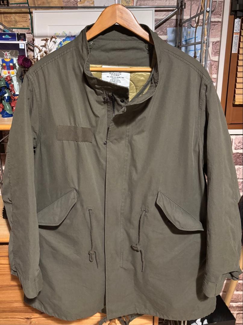 HOUSTON ヒューストン M-65 フィッシュテール パーカー モッズコート