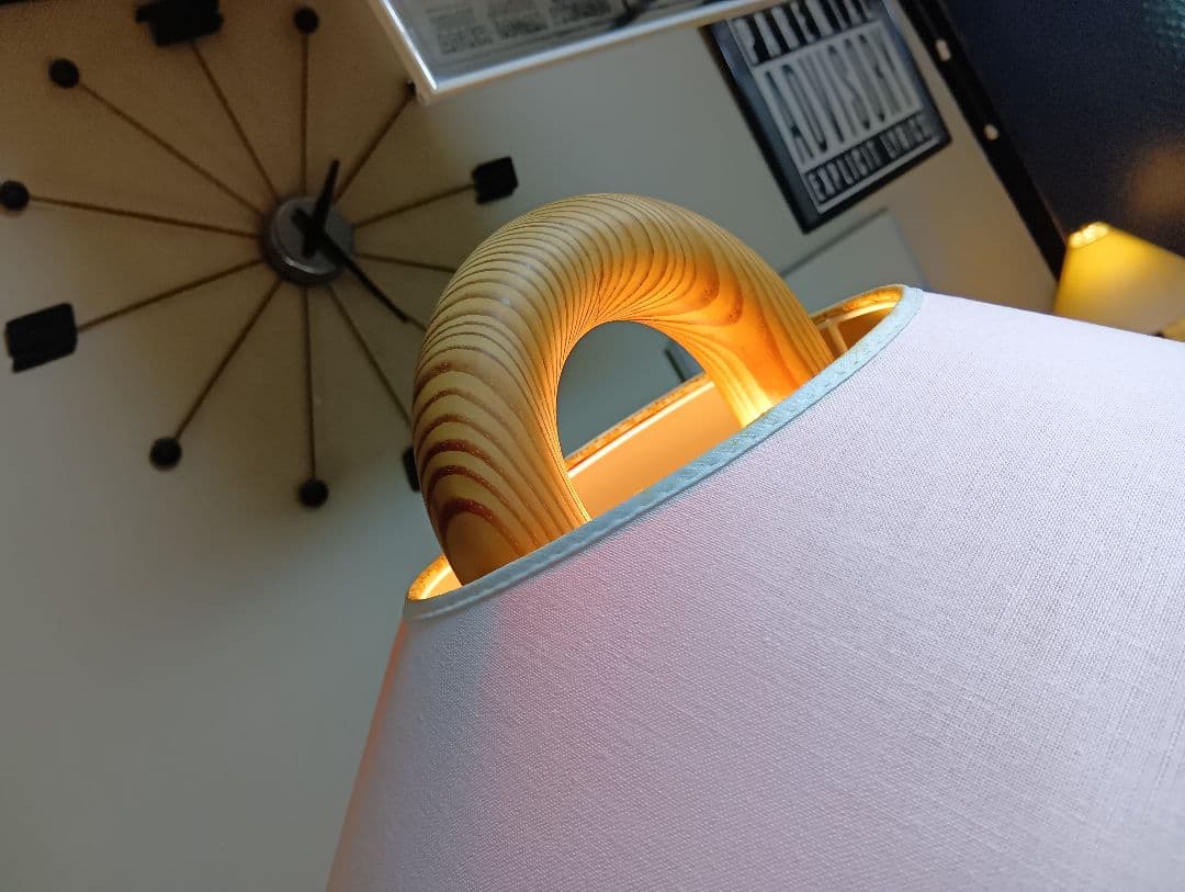 レア 1970's デンマーク +LYS ノルディック デザイン フロアランプ