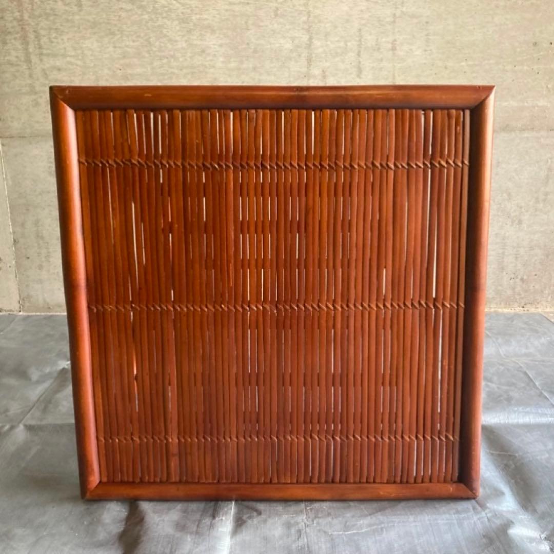 竹製 テーブル 机 カフェテーブル 折りたたみ 台 棚 和風 アジアン レトロ