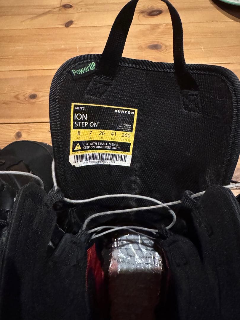 Burton Step On スノーボードブーツ ブラック　サイズ26