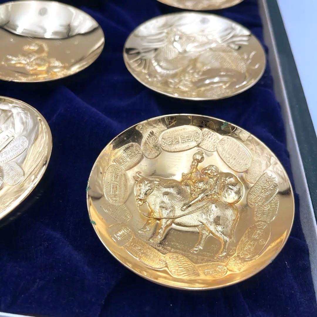 金杯 干支 12支 24KGP 縁起物 - メルカリ