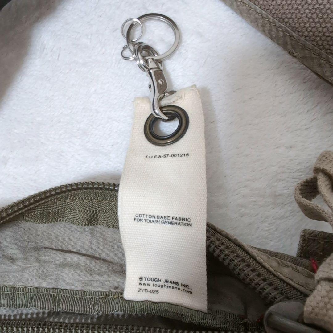 希少 TOUGH JEANSMITH ✨ ボディバッグ ダメージ ミリタリー