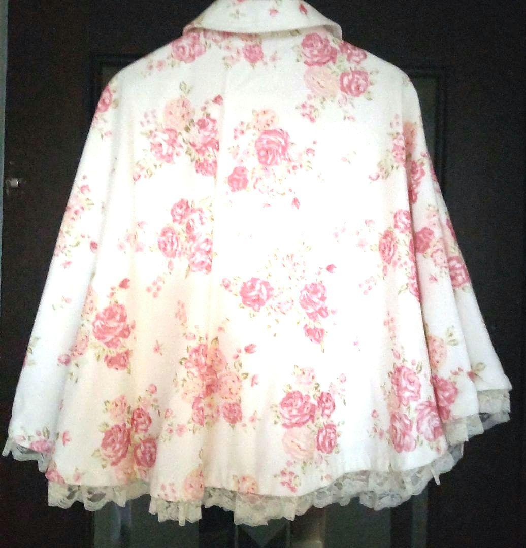 リズリサ 花柄 コート マント ロリータ 平成レトロ