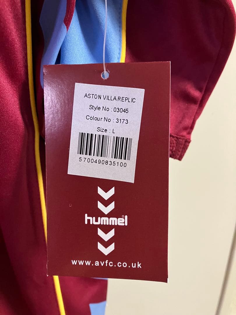 ヒュンメル アストンヴィラ ユニフォーム バロシュ #10 SH002 - メルカリ