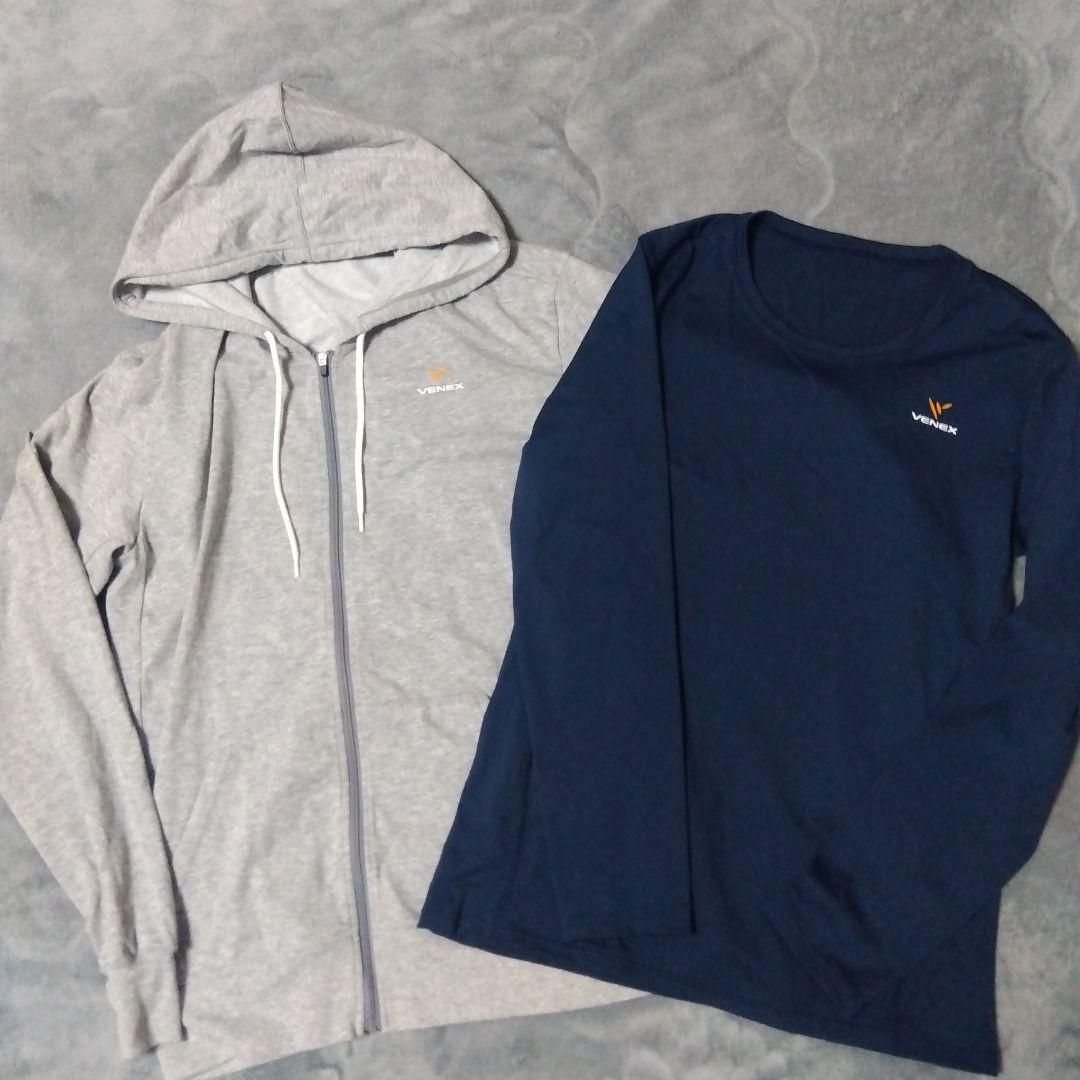 VENEX リフレッシュ ロングスリーブシャツ ＆ロングスリーブフーディ