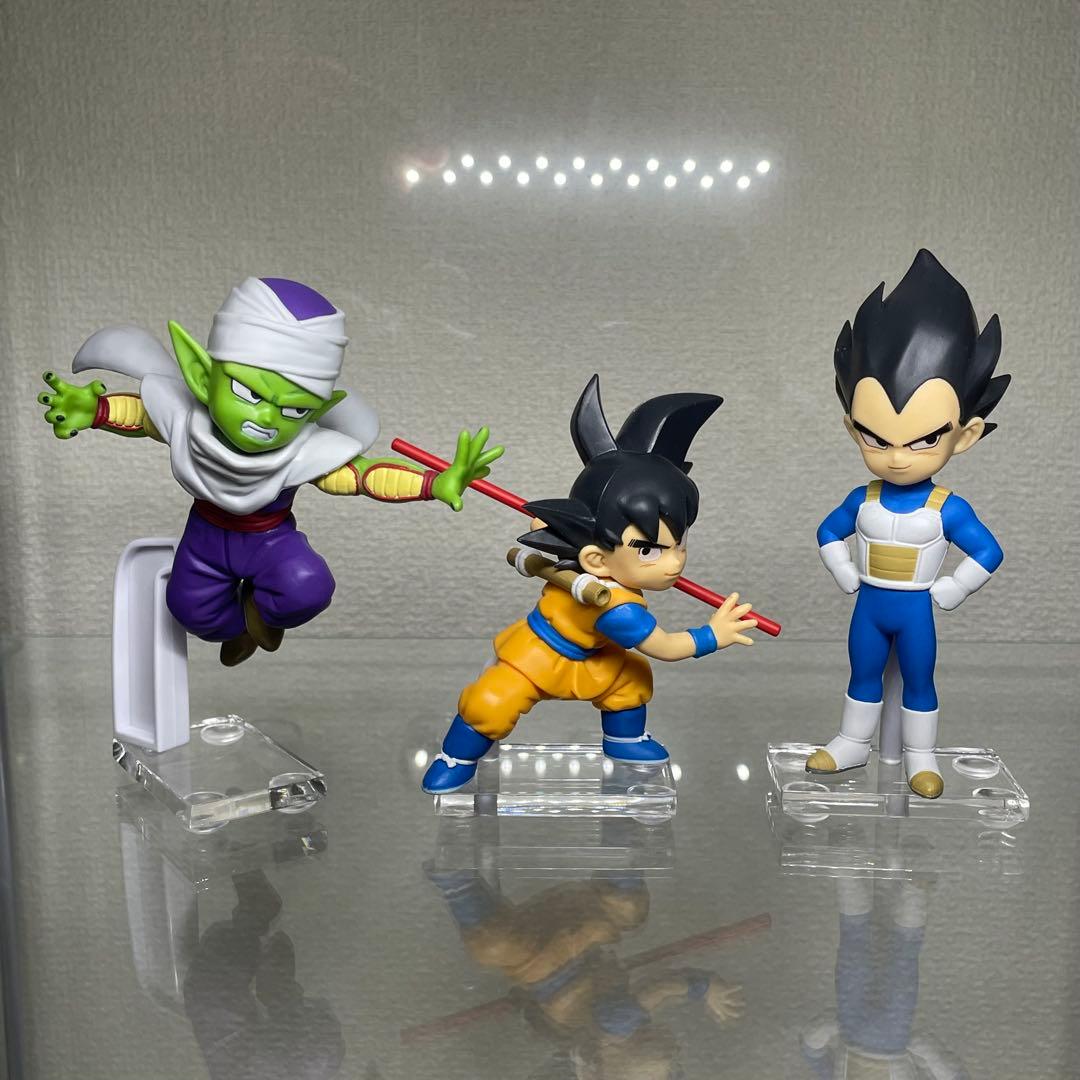 ドラゴンボール DAIMA 孫悟空 ベジータ ゴマ ピッコロ【アクリル台座