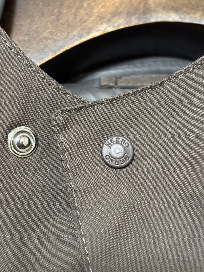 【良品】HERNO Laminar GORE-TEX フーデットコート 44