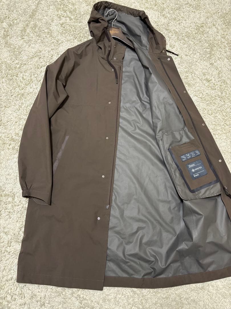 【良品】HERNO Laminar GORE-TEX フーデットコート 44