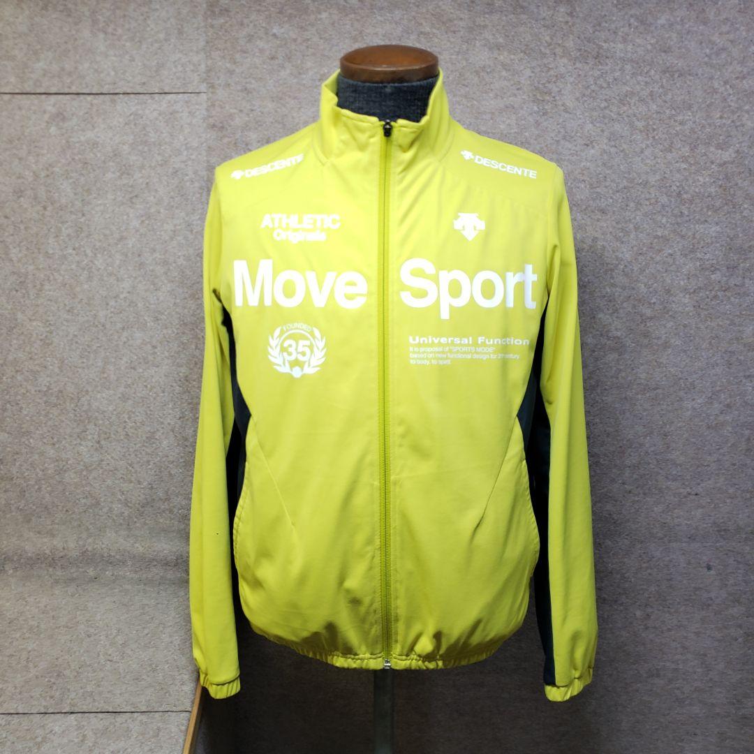 デサント メンズ ジャージ トラックジャケット M イエロー系 y6567c