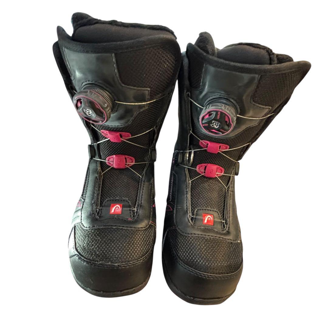 レディーススノーボードセット　headBOAブーツ　22.5cm ROMESDS