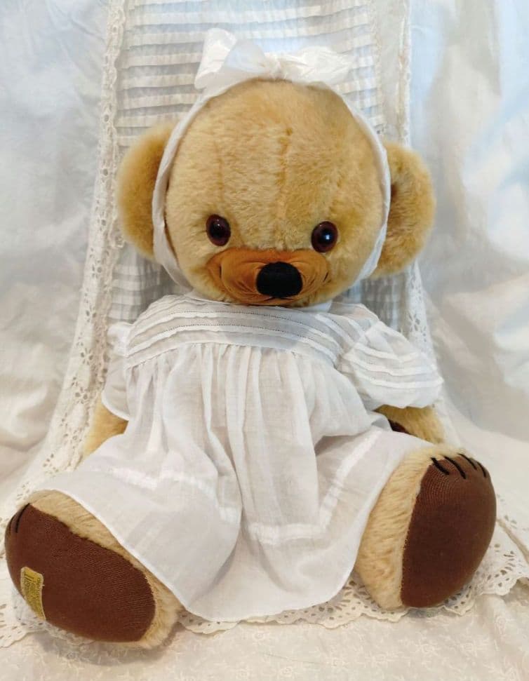 期間限定価格 マスタード色のビンテージ チーキー 43cm 期間限定価格