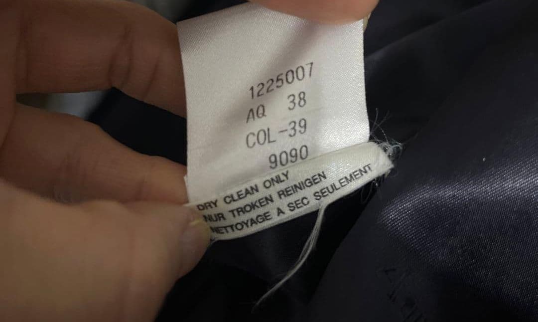 Aquascutum　アクアスキュータム ブラック チェスターコート