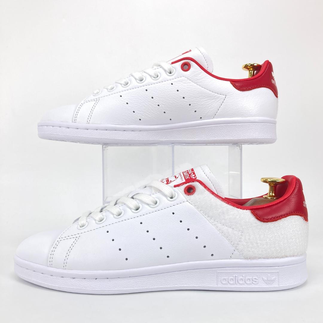 未使用　アディダス　スタンスミス　ワッペン付替レザースニーカー　24.5cm