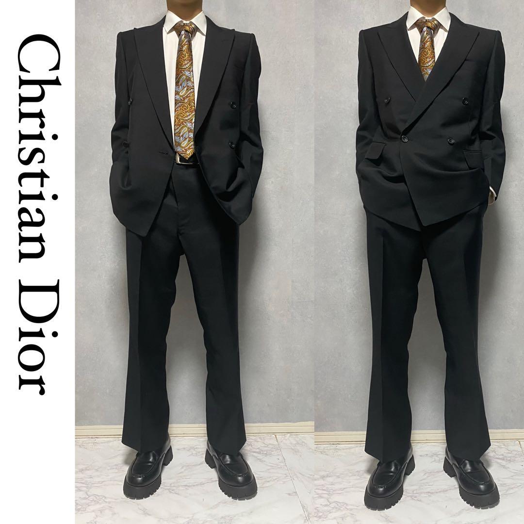 美品】Christian Dior セットアップダブルブラック