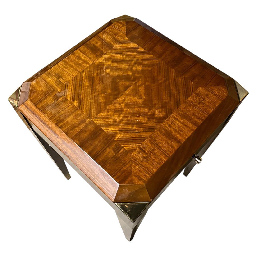 カリモク ドマーニ 最高峰 フォルザ エンドテーブル ダニエラ材 - メルカリ