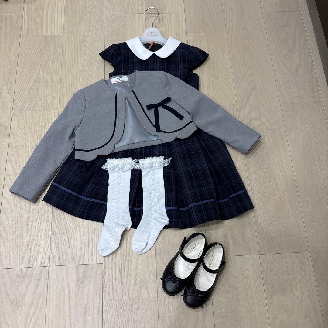 ビームスデザイン　卒園、入学式用フォーマルドレス 4点セット　女の子