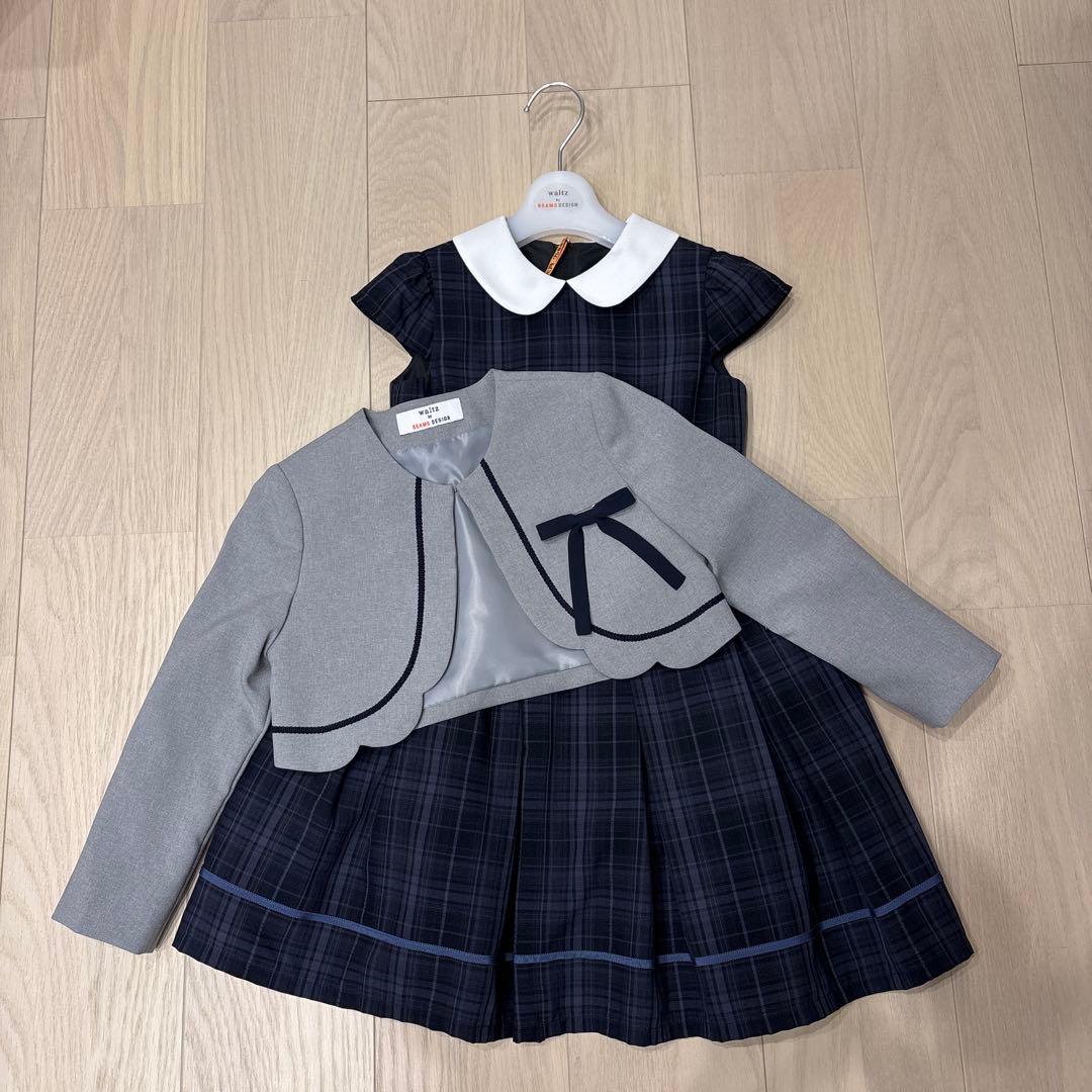 ビームスデザイン　卒園、入学式用フォーマルドレス 4点セット　女の子